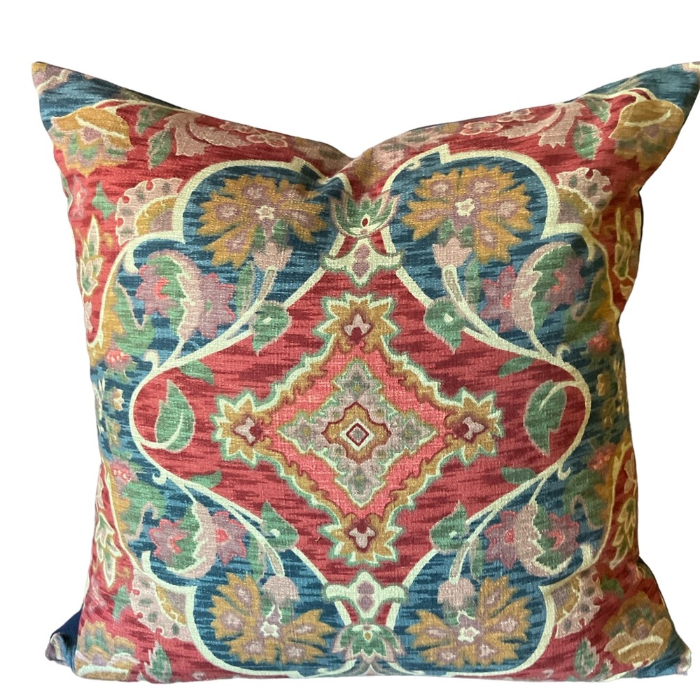 Custom Accent Pillow Cover ( 2 Available) Approx.  24" X 24"